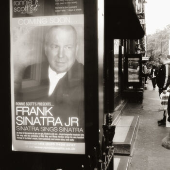 Fotografía titulada "Sinatra" por Agnès M, Obra de arte original