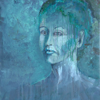 Pintura titulada "sombritude" por Agnes Rolin, Obra de arte original, Acrílico