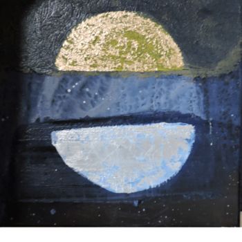 Peinture intitulée "aube-crepuscule.gif" par Agnès Massart, Œuvre d'art originale, Autre