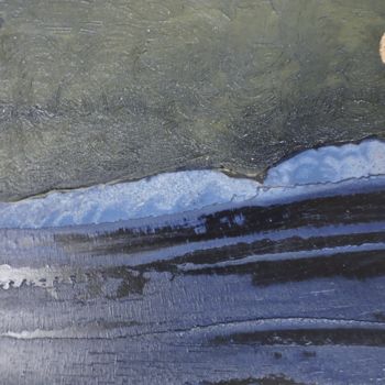 Pittura intitolato "paysage-soleil.gif" da Agnès Massart, Opera d'arte originale, Altro