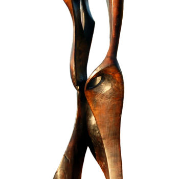 Sculpture intitulée "Porteuse d'eau" par Alain Agnello, Œuvre d'art originale