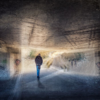 摄影 标题为“Passages n° 6, Pont…” 由Alain Rappeneau, 原创艺术品, 数码摄影