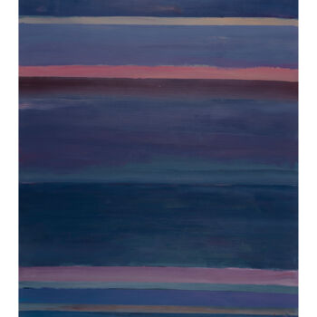 Painting titled "Serie Horizon" by Albert Alcol Costa, Original Artwork, Acrylic Mounted on Wood Panel