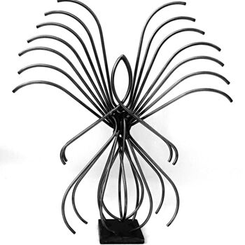 雕塑 标题为“The Flower Sprite” 由Albert Dura, 原创艺术品, 金属