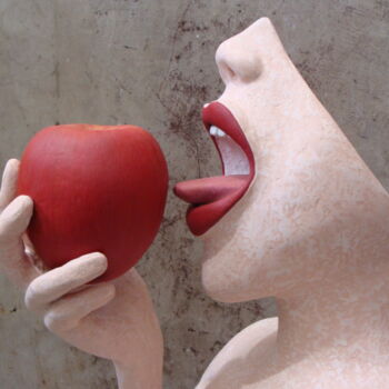 Sculpture titled "lust" by Alberto Kissola, Original Artwork