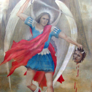 绘画 标题为“San Miguel” 由Alberto Thirion, 原创艺术品, 油