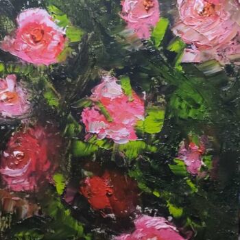 Malarstwo zatytułowany „Épines des roses” autorstwa Alberto Zappia, Oryginalna praca, Olej
