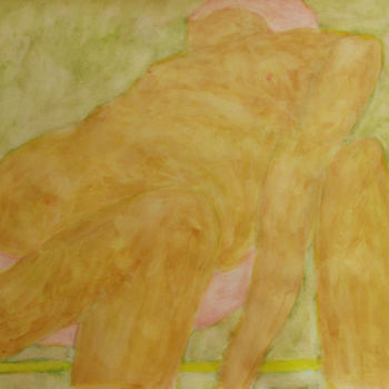 Peinture intitulée "Бумага, акварель, 3…" par Aleksei Filippov, Œuvre d'art originale