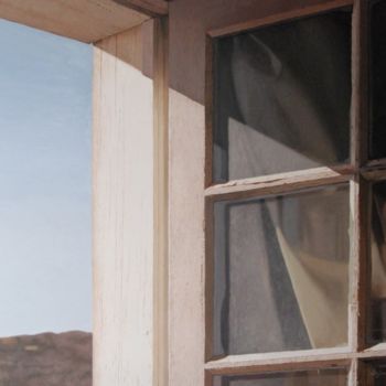 Pintura titulada "ventana abierta" por Alejandro Fajardo, Obra de arte original