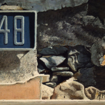 Peinture intitulée "numero-48.jpg" par Alejandro Fajardo, Œuvre d'art originale