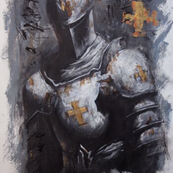 "Knight 4" başlıklı Resim Dobrodiy Alexandr tarafından, Orijinal sanat, Karakalem