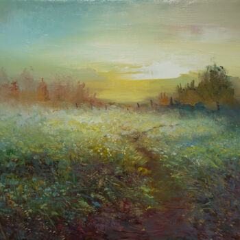 Pintura titulada "The Morning Light" por Aleksandr Jero, Obra de arte original, Oleo