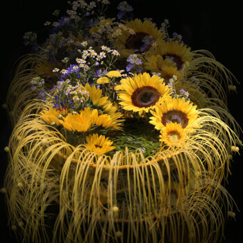 Photography titled "Flowers of sun" by Alena Khokhlova, Original Artwork, Digital Photography