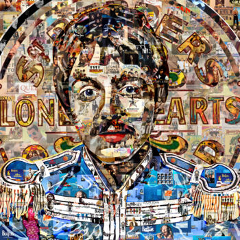 Digital Arts titled "Paul McCartney Sgt…" by Alex Loskutov, Original Artwork, Photo Montage