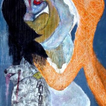 Malarstwo zatytułowany „the kiss” autorstwa Alfio Catania Bruciovento, Oryginalna praca