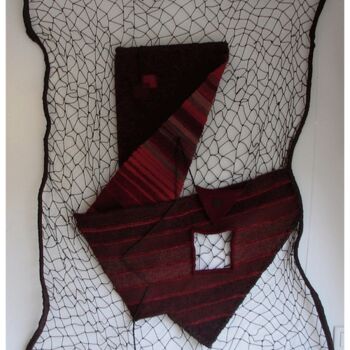 Textile Art titled "A l'origine..." by Aline Jegonday (atelier enila tityad), Original Artwork, Tapestry