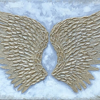 제목이 "Angel Wings"인 미술작품 Alla Kyzymenko로, 원작, 기름