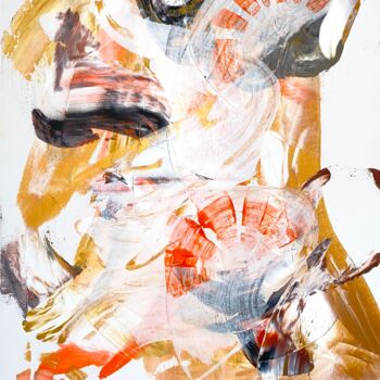 Картина под названием "The boldness" - Ally Smena, Подлинное произведение искусства, Акрил