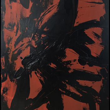 Pittura intitolato "Dark bird" da Altone Mishino, Opera d'arte originale, Altro