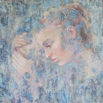 Pintura titulada "Birch" por Alyona Masterkova, Obra de arte original, Acrílico