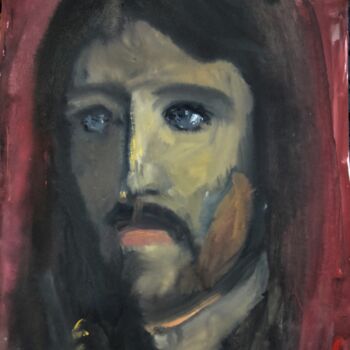 제목이 ""Jesus""인 미술작품 Amit Ari로, 원작, 구아슈
