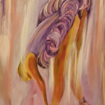 Malerei mit dem Titel "A Bailarina" von Ana Ferrarezzi, Original-Kunstwerk, Öl