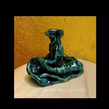 雕塑 标题为“Linhas Tortas” 由Ana Lacerda, 原创艺术品, 陶瓷
