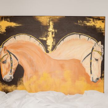 Картина под названием "Фьерды" - Анастасия Кузнецова, Подлинное произведение искусства, Акрил