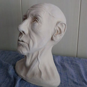 Sculpture intitulée "Raskolnikov" par Andimar, Œuvre d'art originale, Céramique