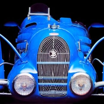 Malarstwo zatytułowany „Bugatti Type 59/50B…” autorstwa Andrea Del Pesco, Oryginalna praca
