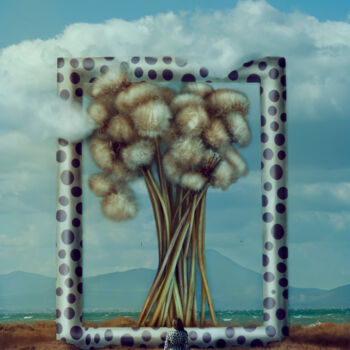 Arte digital titulada "Framed wishes" por Andreea Rotariu, Obra de arte original, Fotografía manipulada