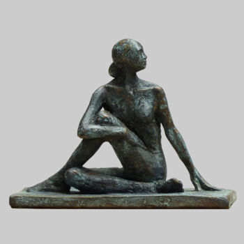 Sculpture titled "Harmony" by Angelika Kienberger, Original Artwork, Bronze