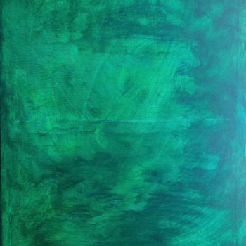 Peinture intitulée "Vert c Vert" par Angélique Rouxel, Œuvre d'art originale, Acrylique