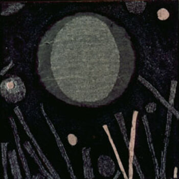 Painting titled "microcosmo grigio" by Angelo Mazzoleni, Original Artwork