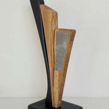 Rzeźba zatytułowany „Forme astratte-3” autorstwa Anna Beltrame A＋D Art, Oryginalna praca, Drewno
