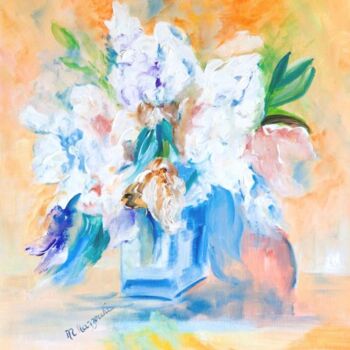 "bouquet blanc" başlıklı Tablo Anne Marie Mazzocchi tarafından, Orijinal sanat