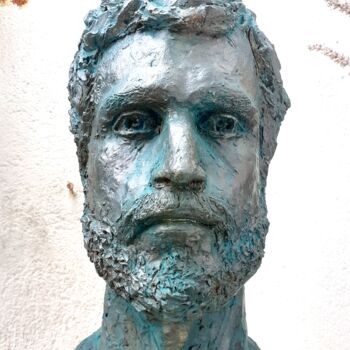 Sculpture titled "Alexandre" by Anne Thierrée, Original Artwork, Terra cotta