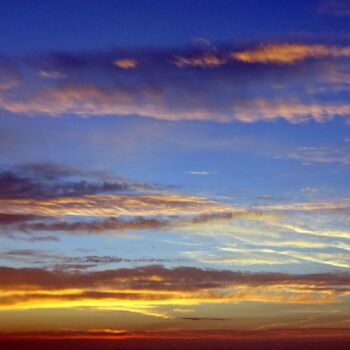 Fotografie getiteld "CIEL D'AOÛT .jpg" door Annick Couëdel, Origineel Kunstwerk