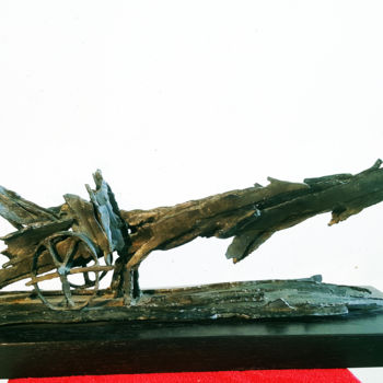 Escultura titulada "" ELIYA - CHAR DE F…" por Antoine Berbari, Obra de arte original, Bronce
