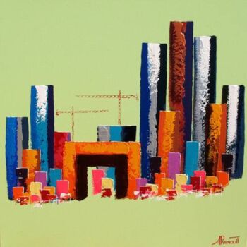 Malarstwo zatytułowany „Tower Green Zone” autorstwa Antoine Renault, Oryginalna praca