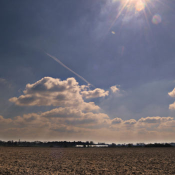 Fotografie getiteld "ciel 017" door Antoine Marelle, Origineel Kunstwerk, Digitale fotografie