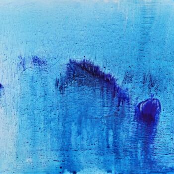 Malarstwo zatytułowany „Simply blue” autorstwa Anton Rakun, Oryginalna praca, Akryl