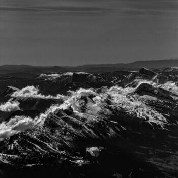 Fotografía titulada "Mountain's waves" por Antonin Borie, Obra de arte original, Fotografía digital