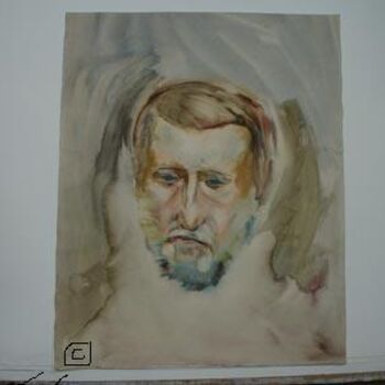 Malarstwo zatytułowany „Portrait of a friend” autorstwa Antonina Bespalova, Oryginalna praca