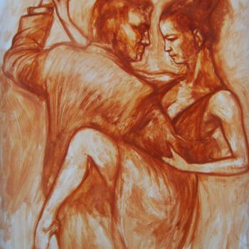 Painting titled "tango" by Antonio Benfenati, Original Artwork