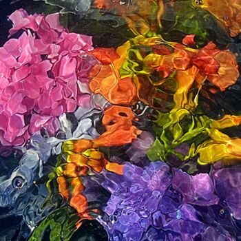 Photography titled "bouquet 4 fleurs" by Aquartistiq, Original Artwork, Digital Photography