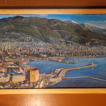 "Kale harbour" başlıklı Tablo Artyom Ukhov tarafından, Orijinal sanat, Akrilik