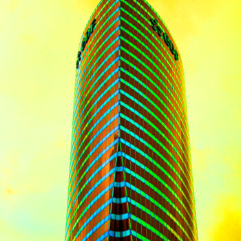 Photographie intitulée "Office buildings in…" par Arkadiusz Gepchard, Œuvre d'art originale, Photographie numérique
