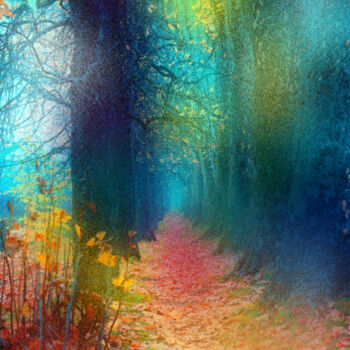 Digital Arts titled "Enchanted Undergrow…" by Armajay, Original Artwork, Digital Painting