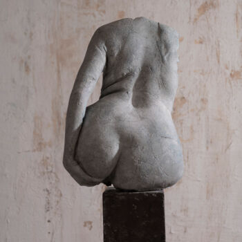 Sculpture titled "Rest of the naiad" by Armen Manukyan-Burovtsov (Armmenart), Original Artwork, Cement